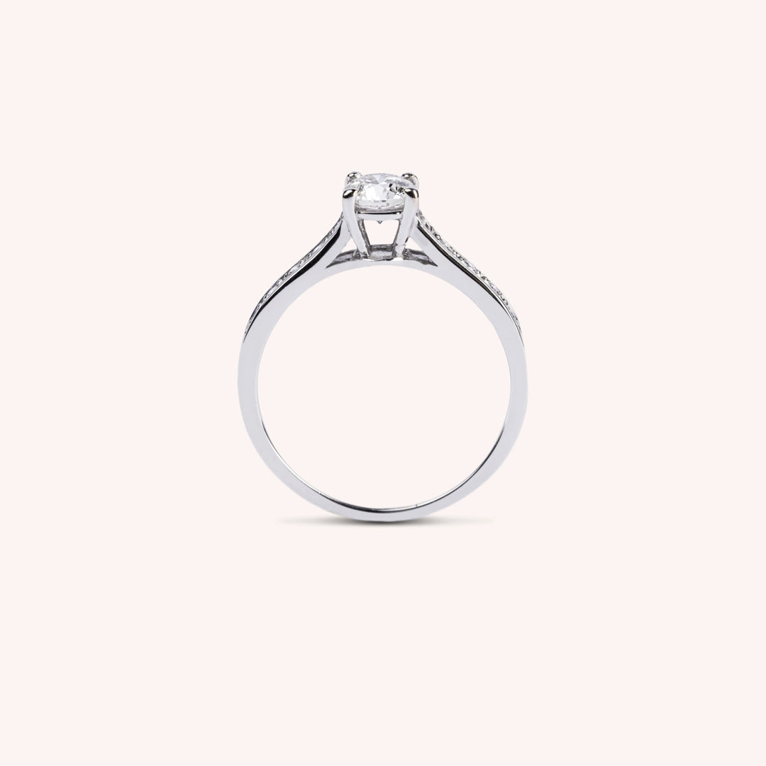 Anello Solitario Dione - Varengo Gioielli