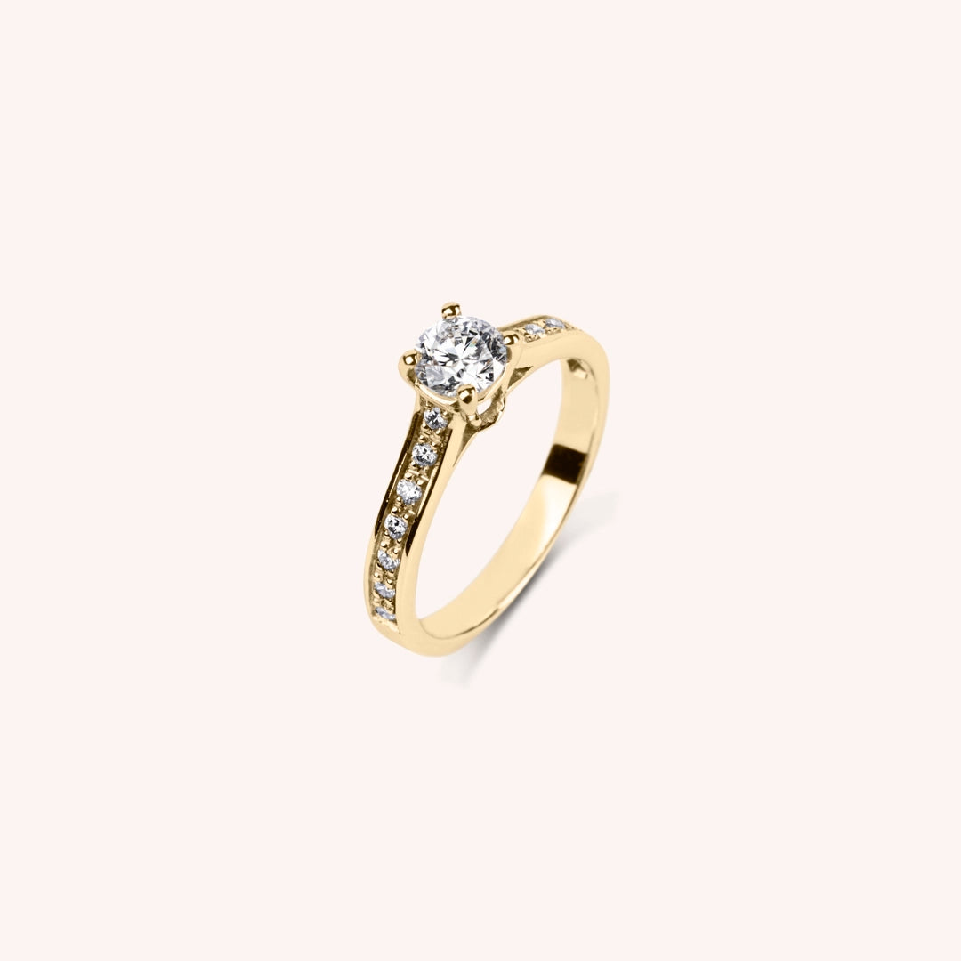 Anello Solitario Dione - Varengo Gioielli