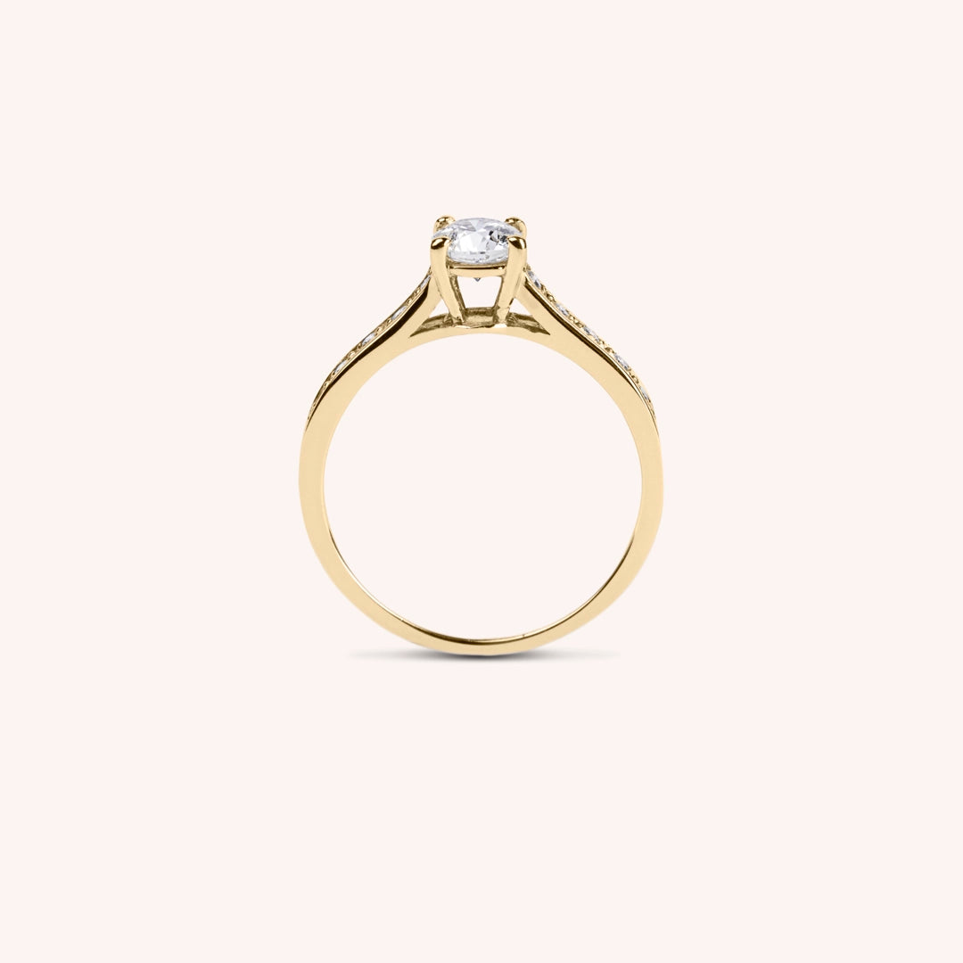 Anello Solitario Dione - Varengo Gioielli