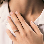Anello Solitario Dione - Varengo Gioielli