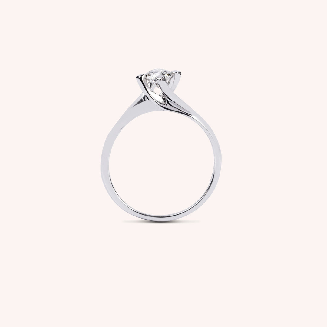Anello Solitario Euribia - Varengo Gioielli