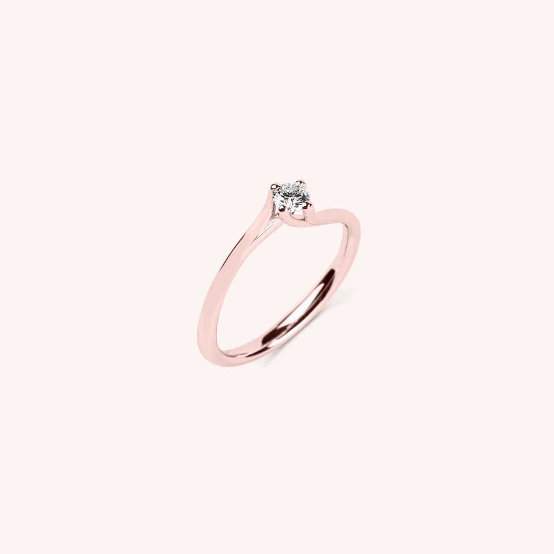 Anello Solitario Iride - Varengo Gioielli