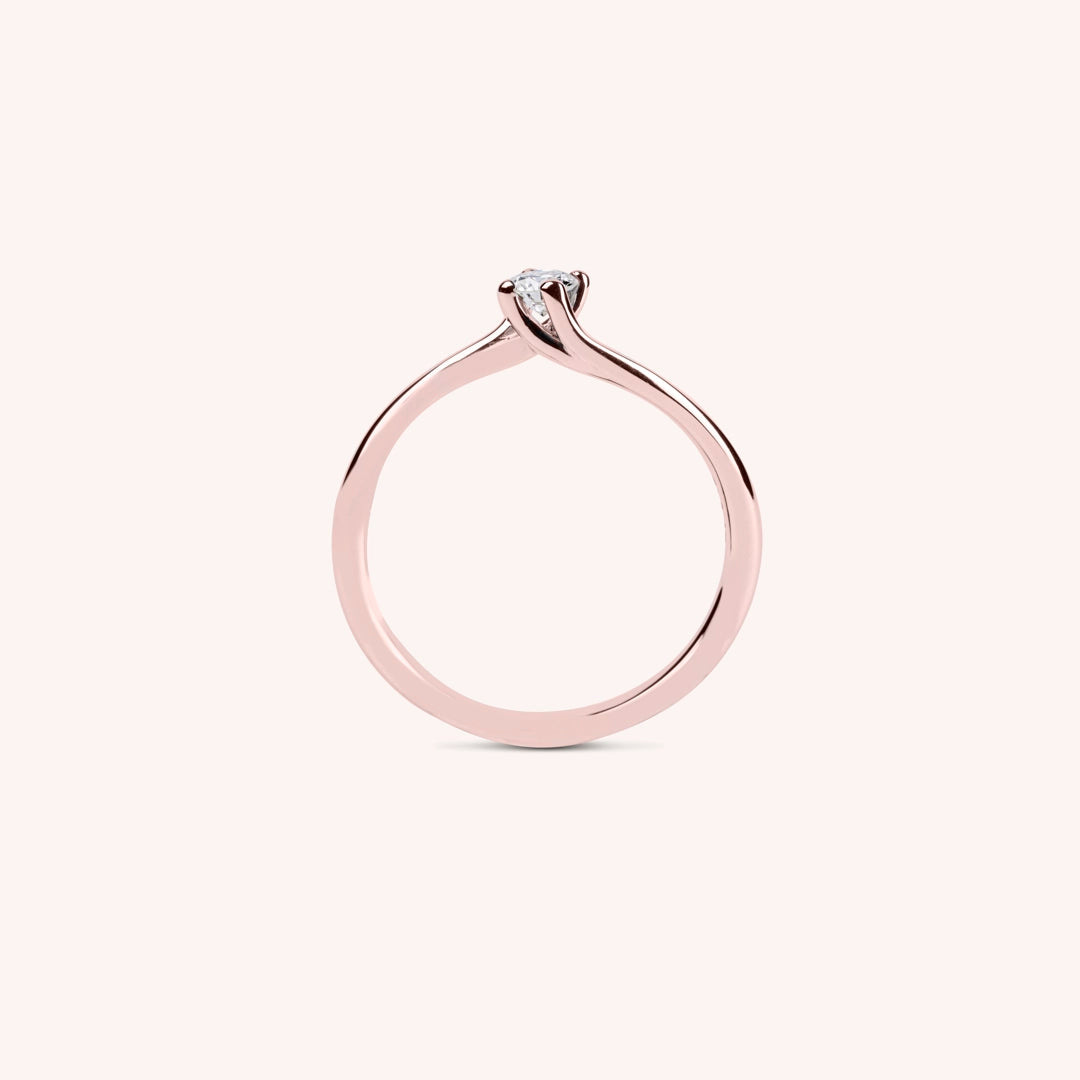 Anello Solitario Iride - Varengo Gioielli