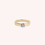 Load image into Gallery viewer, Anello Solitario Teti Oro giallo - Varengo Gioielli