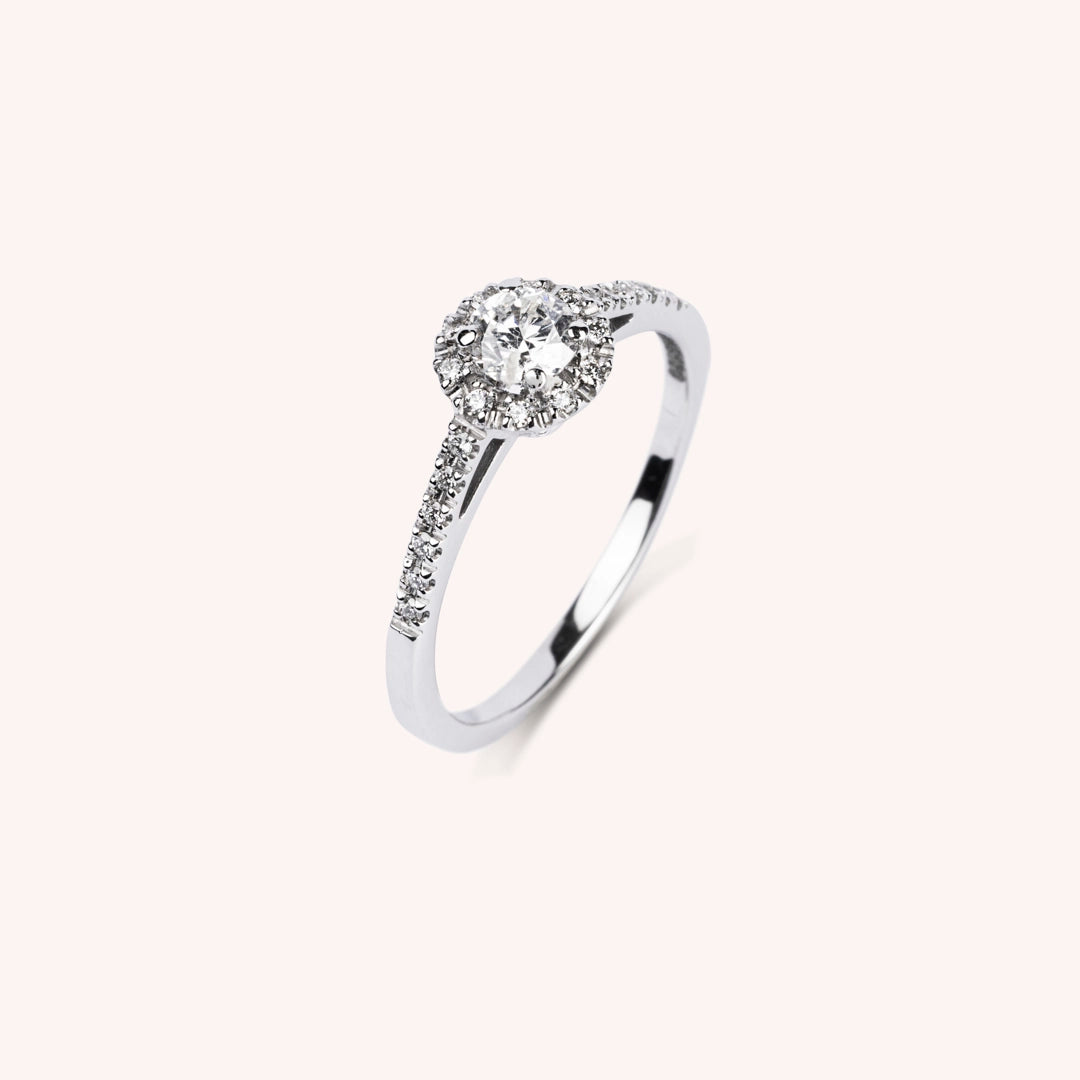 Anello Solitario Vesta - Varengo Gioielli