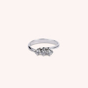 Anello Trilogy Cloe Oro bianco - Varengo Gioielli
