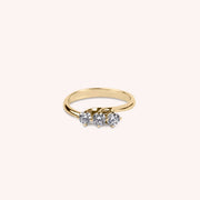Anello Trilogy Cloe Oro giallo - Varengo Gioielli