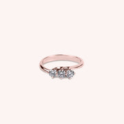 Anello Trilogy Cloe Oro rosa - Varengo Gioielli
