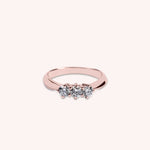 Carica l’immagine nella galleria, Anello Trilogy Daira Oro rosa - Varengo Gioielli