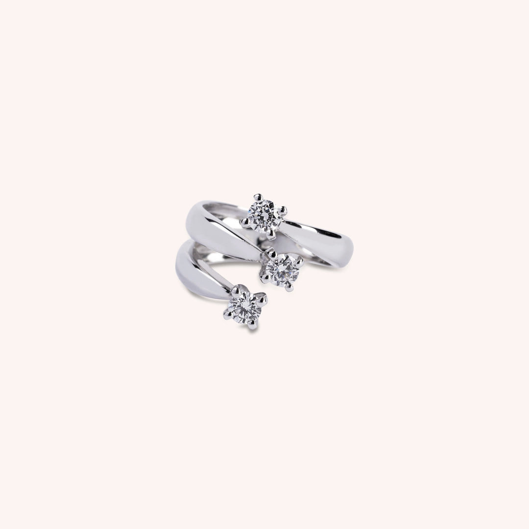 Anello Trilogy Medusa 2 - Varengo Gioielli