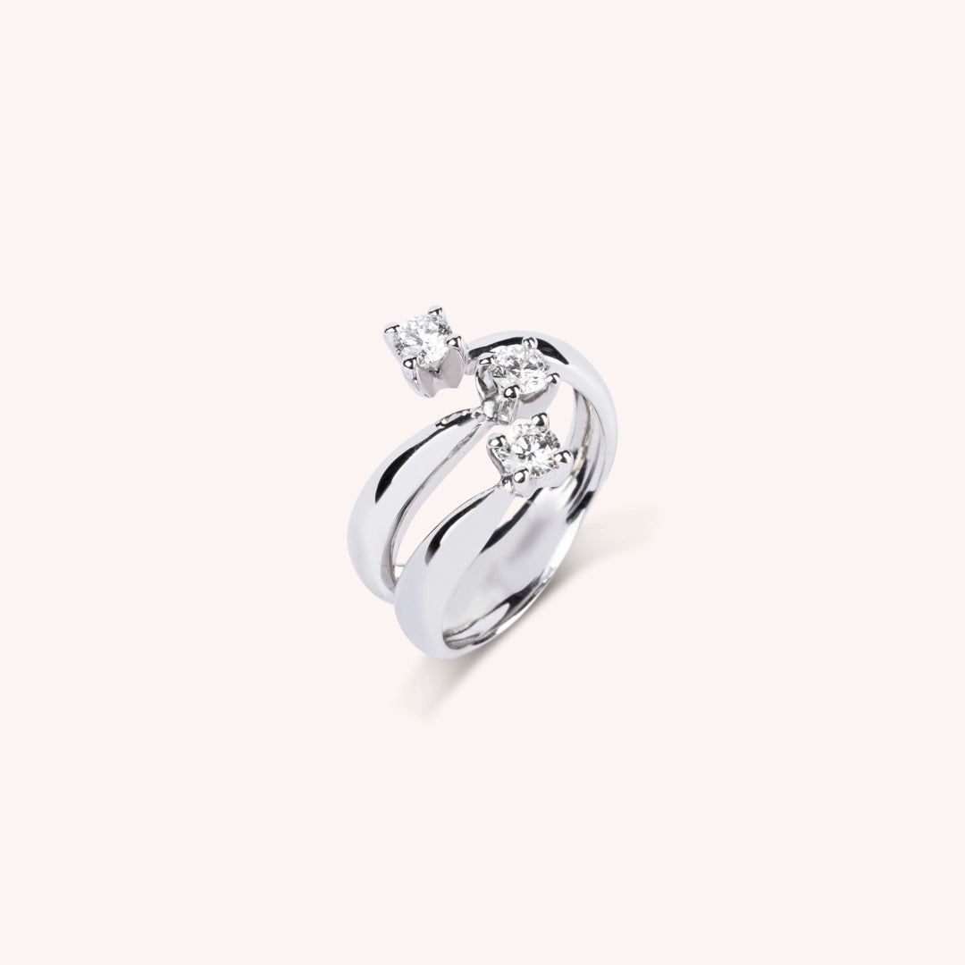 Anello Trilogy Medusa 2 - Varengo Gioielli