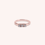 Anello Trilogy Minerva Oro rosa - Varengo Gioielli