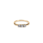 Anello Trilogy Teti Oro giallo - Varengo Gioielli