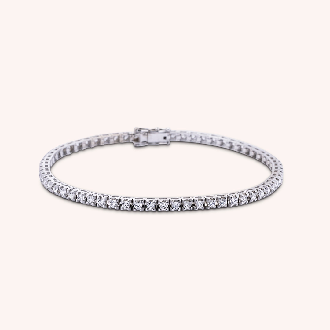 Bracciale Afrodite Oro bianco - Varengo Gioielli