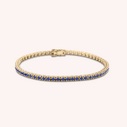 Bracciale Afrodite Zaffiri Oro giallo - Varengo Gioielli