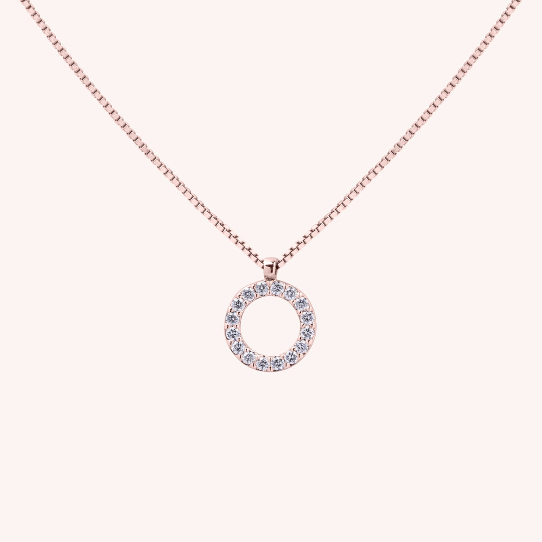 Girocollo Aura Oro rosa - Varengo Gioielli
