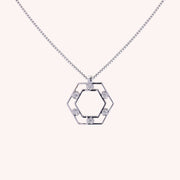 Girocollo Cora Oro bianco - Varengo Gioielli