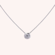Girocollo Gea Oro bianco - Varengo Gioielli
