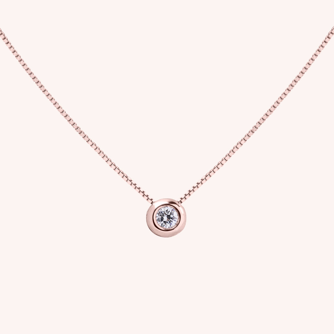 Girocollo Gea Oro rosa - Varengo Gioielli