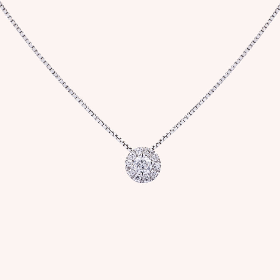 Girocollo Vesta Oro bianco - Varengo Gioielli