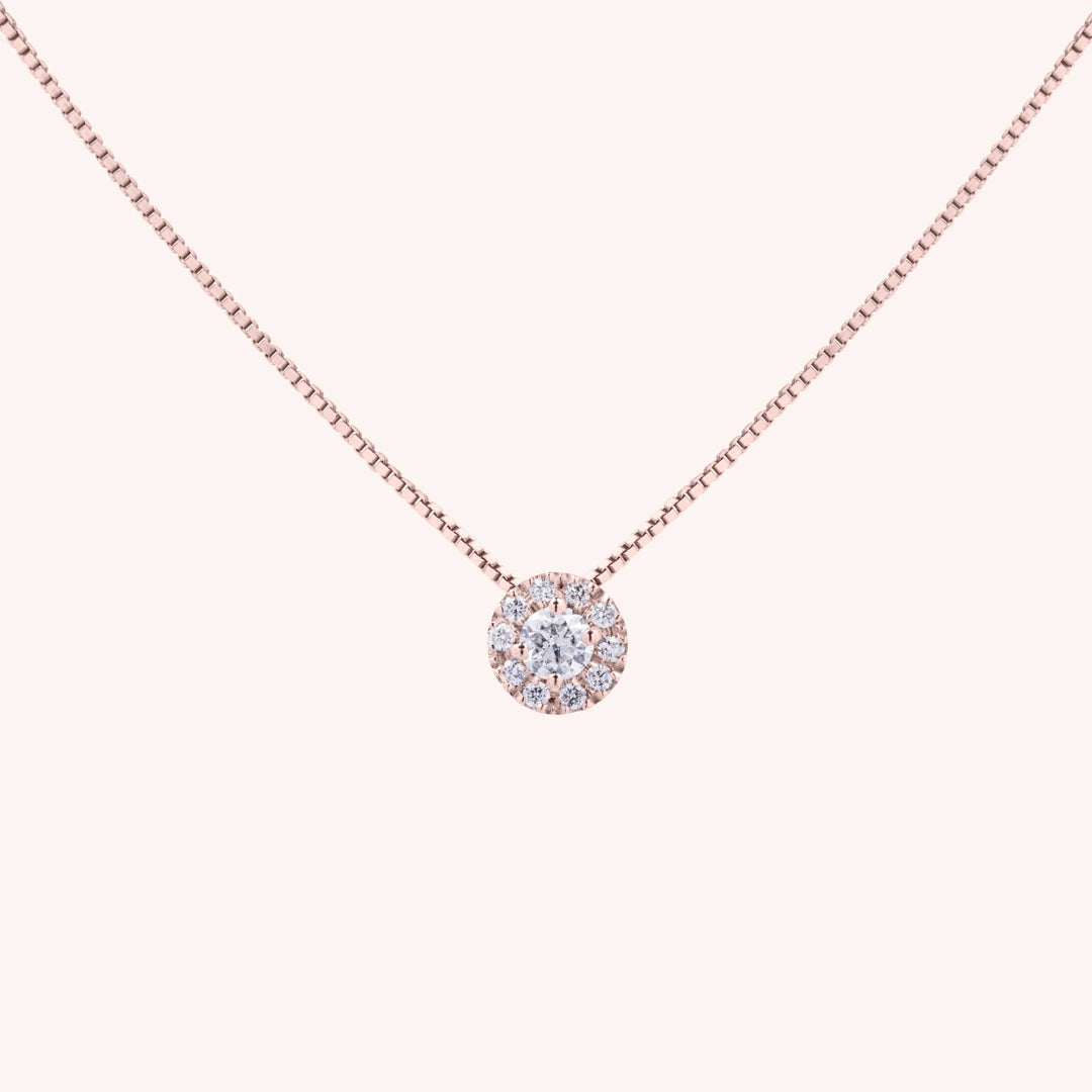 Girocollo Vesta Oro rosa - Varengo Gioielli
