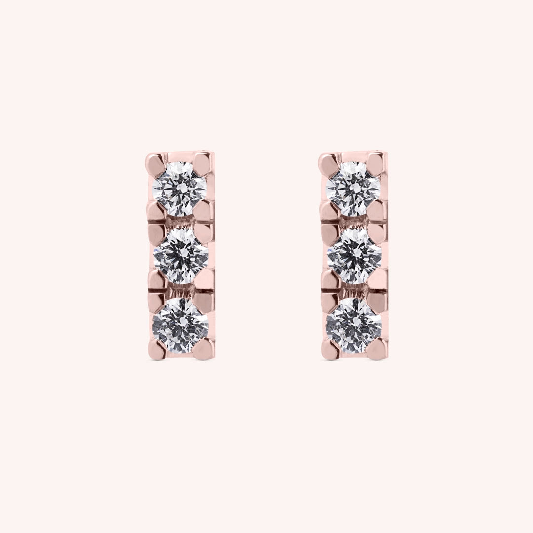 Orecchini Era Oro rosa - Varengo Gioielli