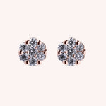 Load image into Gallery viewer, Orecchini Flora Oro rosa VS - Varengo Gioielli
